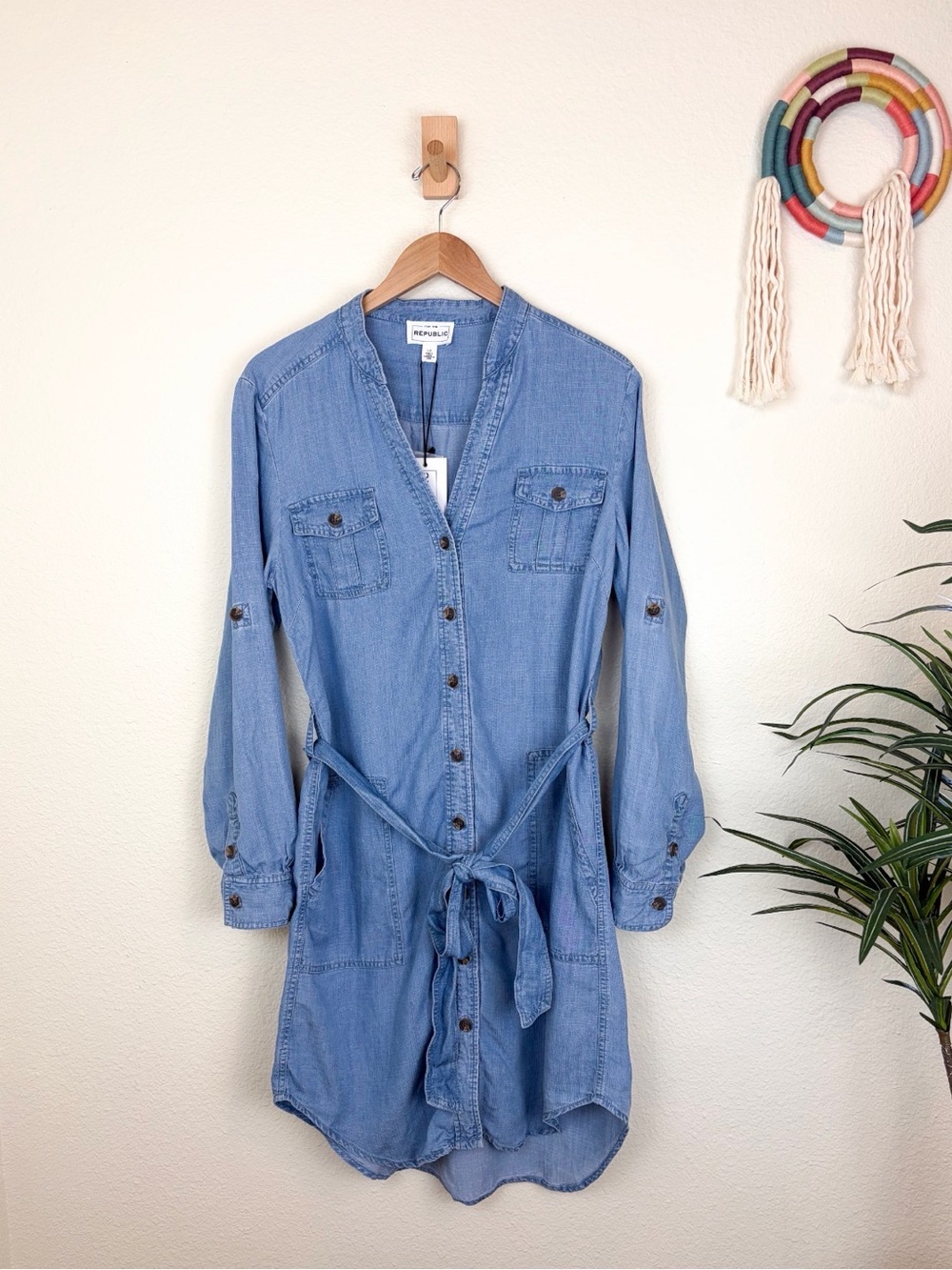 NWT | For The Republic Denim Dress